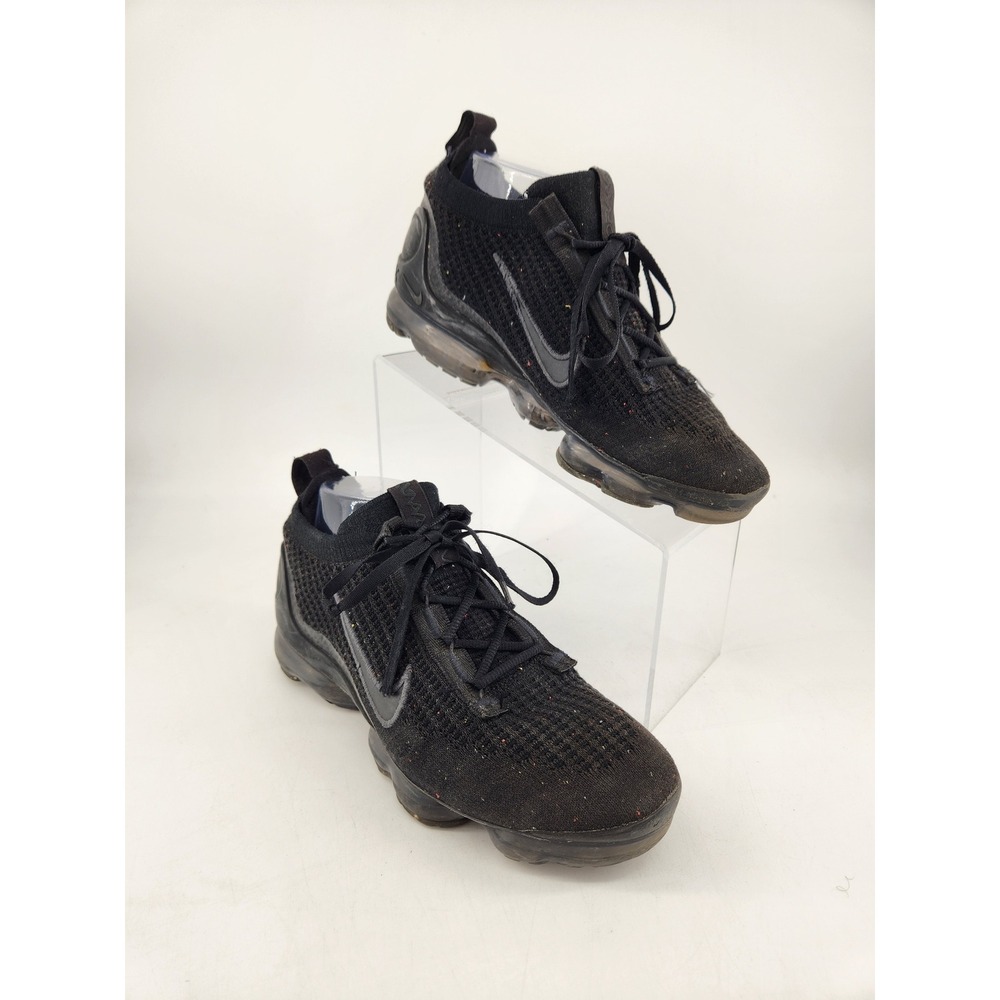 Nike Air VaporMax 2021 FK Youth 6Y Black DB1550-001 Flyknit Running Shoes